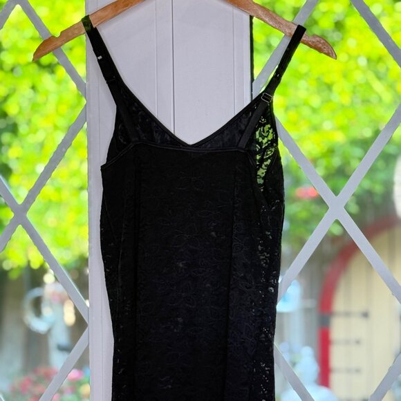 Bali Lace ‘N Smooth Shaping Cami Black Size XL - Picture 5 of 11